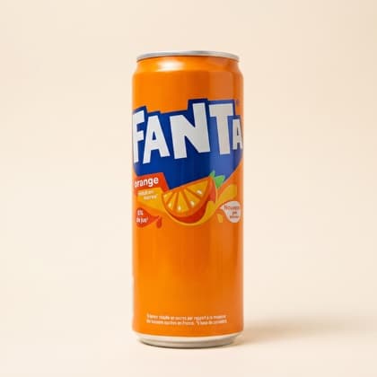 Fanta orange canette 33cl
