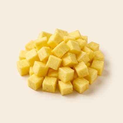 Ananas cubes scht 2,5kg