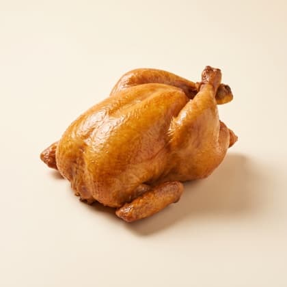 Poulet entier fumé au kg
