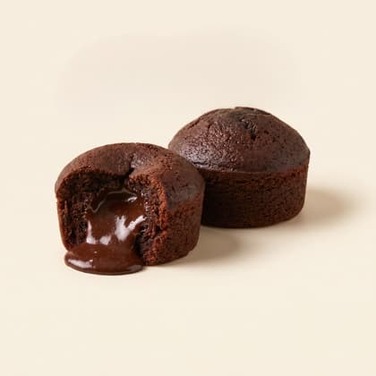 Cœur coulant chocolat X20