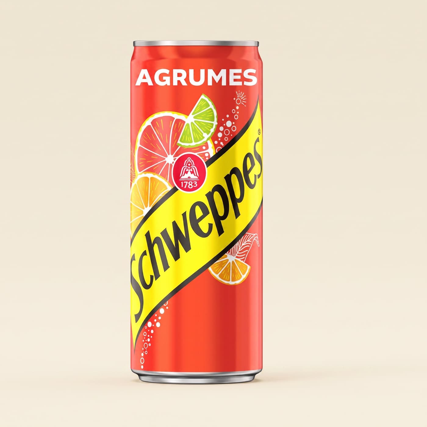 Swchweppes agrumes canette 33cl